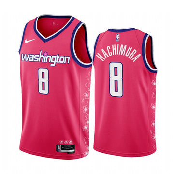 Rui Hachimura Washington Wizards pink City Edition jersey