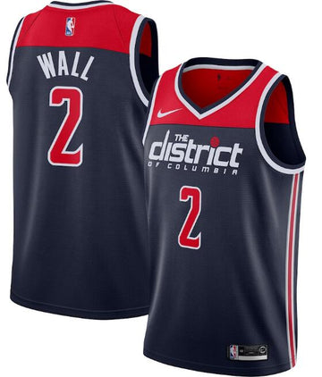 Washington Wizards navy jersey