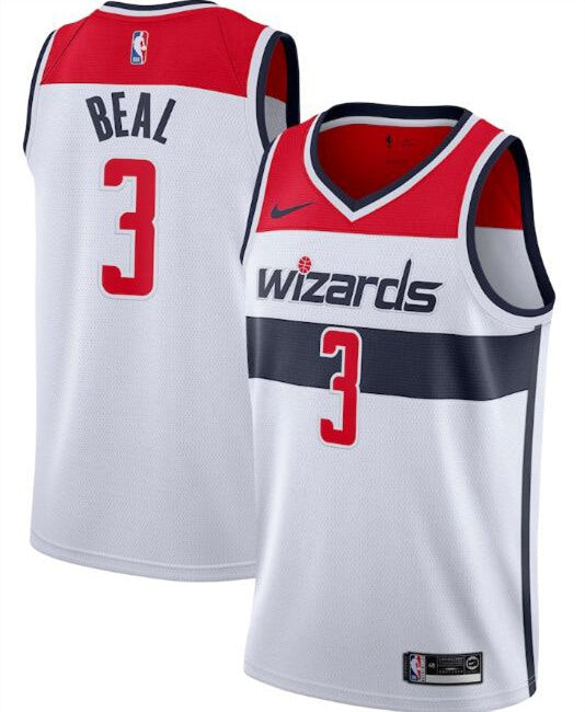 Washington Wizards white jersey