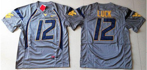 Custom West Virginia Mountaineers navy jersey