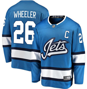 Blake Wheeler Winnipeg Jets blue jersey