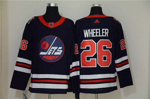 Blake Wheeler Winnipeg Jets navy jersey