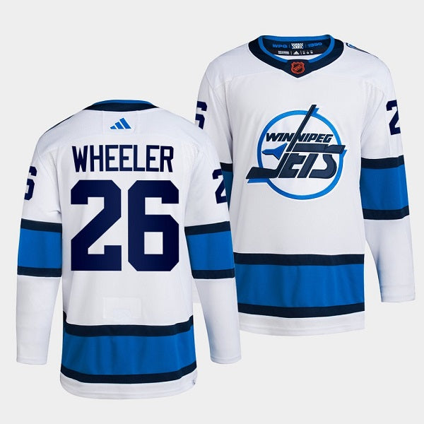 Blake Wheeler Winnipeg Jets white Reverse Retro jersey