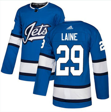 Patrik Laine Winnipeg Jets blue jersey