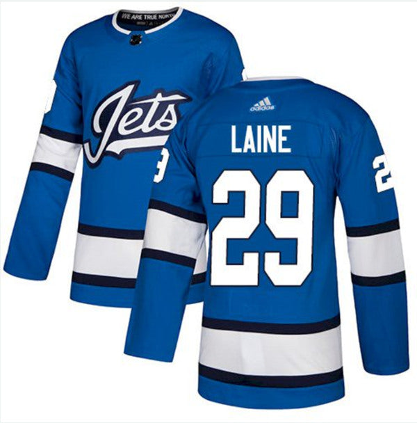 Patrik Laine Winnipeg Jets blue jersey