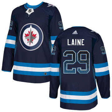 Patrik Laine Winnipeg Jets navy Fashion jersey