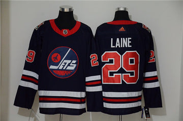 Patrik Laine Winnipeg Jets navy jersey