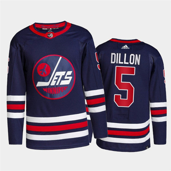 Brenden Dillon Winnipeg Jets navy jersey