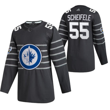 Mark Scheifele Winnipeg Jets grey jersey
