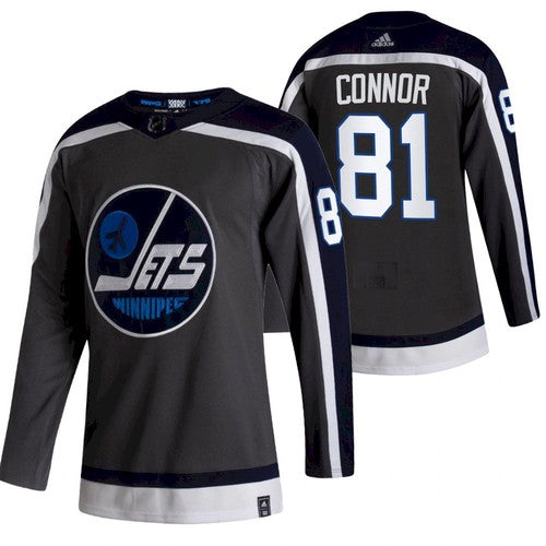 Kyle Connor Winnipeg Jets grey Reverse Retro jersey
