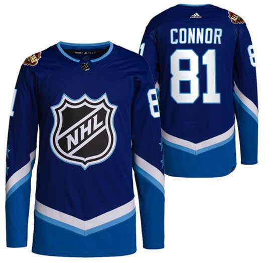 Kyle Connor Winnipeg Jets blue All-Star jersey