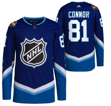 Kyle Connor Winnipeg Jets blue All-Star jersey