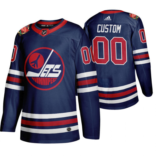 Custom Winnipeg Jets jersey