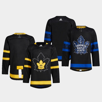 Toronto Maple Leafs black Alternate jersey