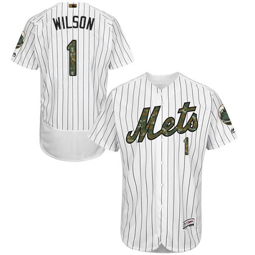 Mookie Wilson New York Mets white Authentic jersey