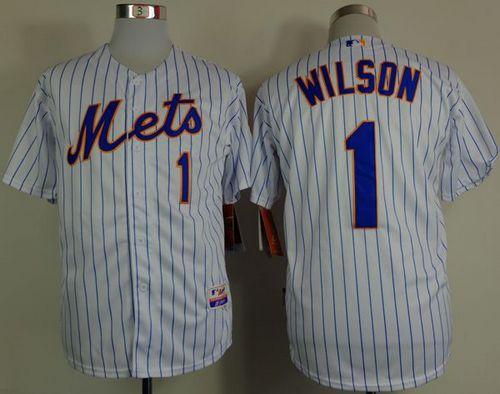 Mookie Wilson New York Mets white Home jersey