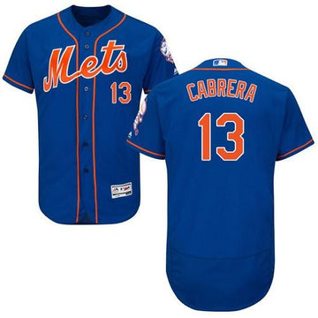 Asdrubal Cabrera New York Mets blue Authentic jersey