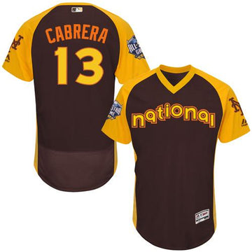 Asdrubal Cabrera New York Mets brown All-Star jersey