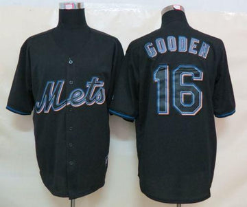 Dwight Gooden New York Mets black Fashion jersey