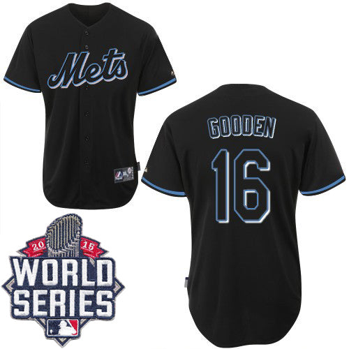Dwight Gooden New York Mets black Fashion jersey