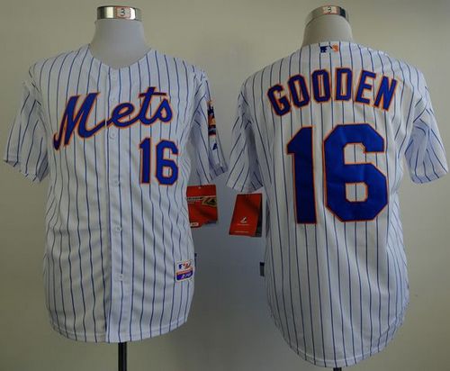 Dwight Gooden New York Mets white Home jersey