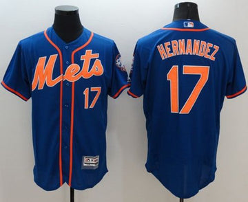 Keith Hernandez New York Mets blue Authentic jersey