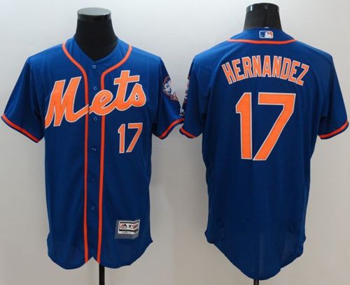 Keith Hernandez New York Mets blue Authentic jersey