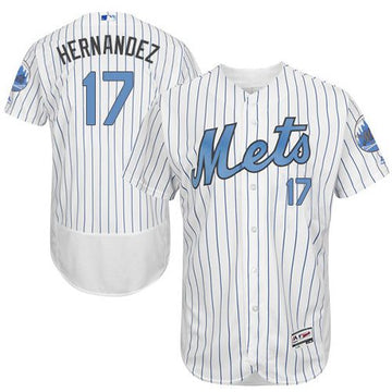 Keith Hernandez New York Mets white Authentic jersey