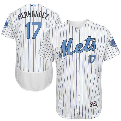 Keith Hernandez New York Mets white Authentic jersey