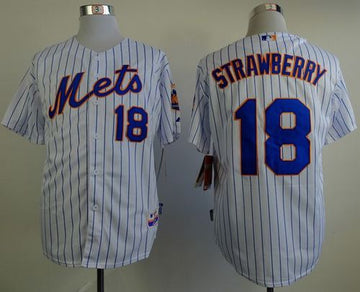 Darryl Strawberry New York Mets white Home jersey