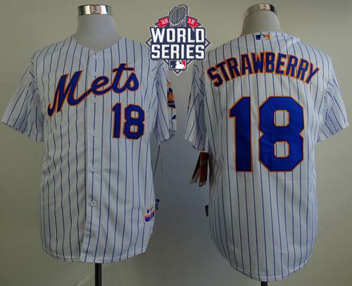 Darryl Strawberry New York Mets white Home jersey