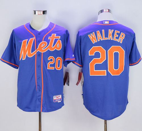 Neil Walker New York Mets blue Alternate jersey