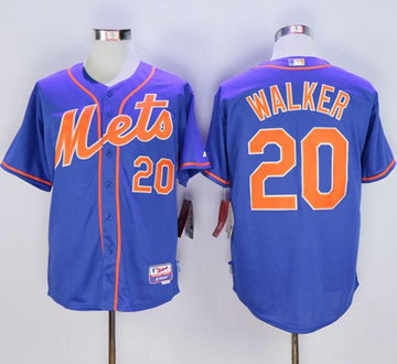 Neil Walker New York Mets blue Alternate jersey