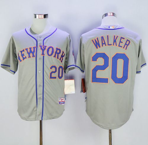 Neil Walker New York Mets grey jersey