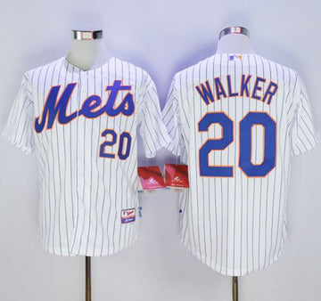 Neil Walker New York Mets white Home jersey