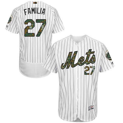 Jeurys Familia New York Mets white Authentic jersey