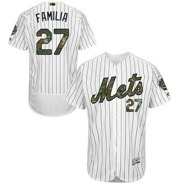 Jeurys Familia New York Mets white Authentic jersey