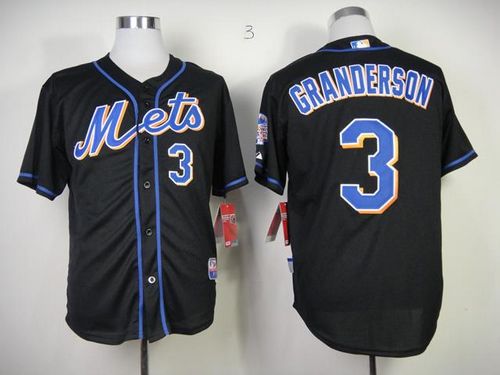 Curtis Granderson New York Mets black jersey