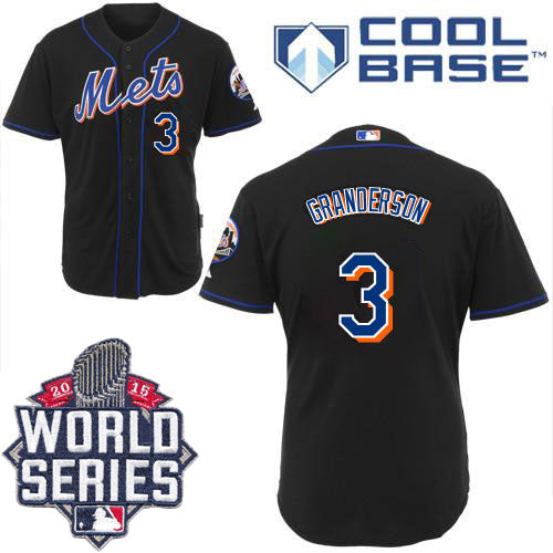 Curtis Granderson New York Mets black jersey