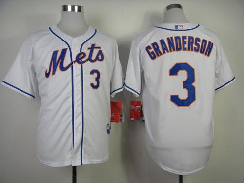 Curtis Granderson New York Mets white Alternate jersey