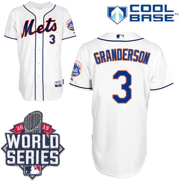 Curtis Granderson New York Mets white Alternate jersey