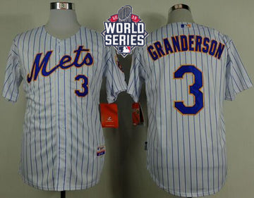 Curtis Granderson New York Mets white Home jersey