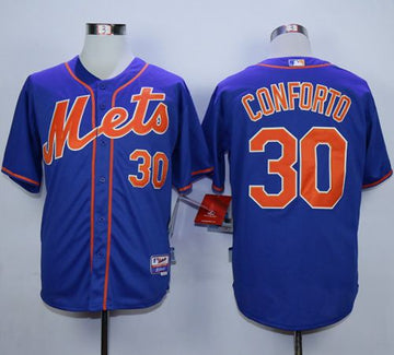 Michael Conforto New York Mets blue Alternate jersey