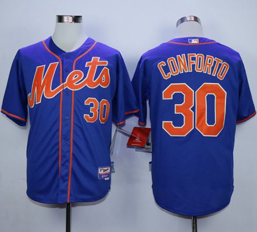 Michael Conforto New York Mets blue Alternate jersey
