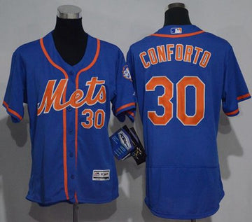 Michael Conforto New York Mets blue Authentic jersey