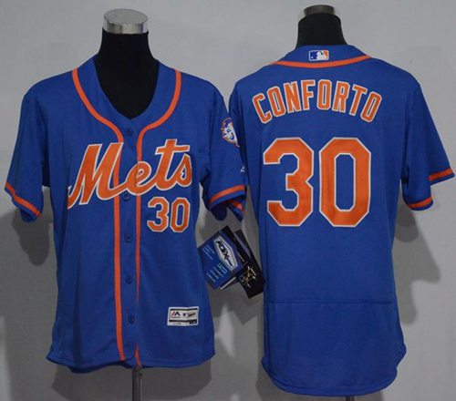 Michael Conforto New York Mets blue Authentic jersey