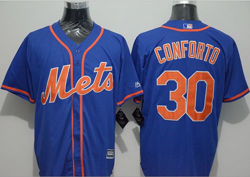 Michael Conforto New York Mets blue Alternate jersey