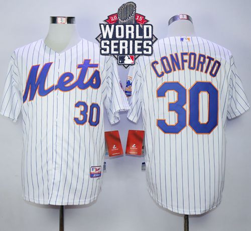 Michael Conforto New York Mets white jersey