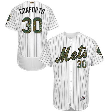 Michael Conforto New York Mets white Authentic jersey