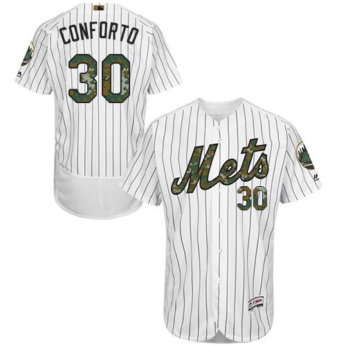 Michael Conforto New York Mets white Authentic jersey